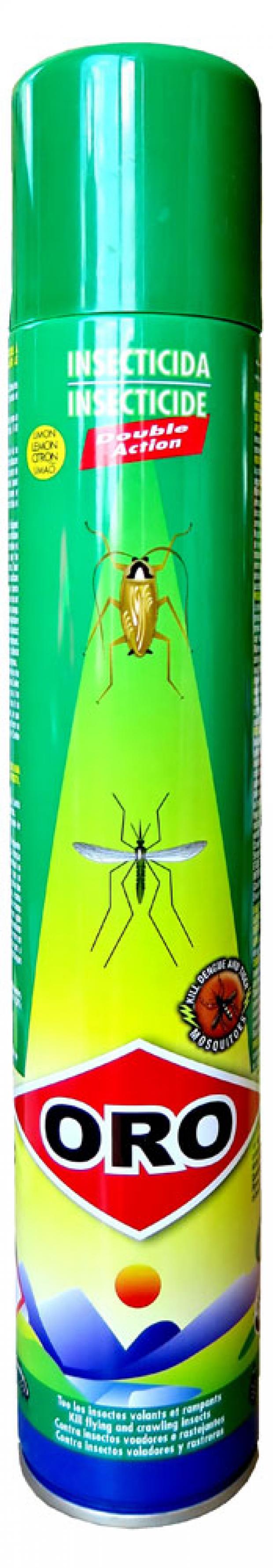 Аэрозоль от насекомых универсальный ORO с ароматом лимона 400 мл 217₽