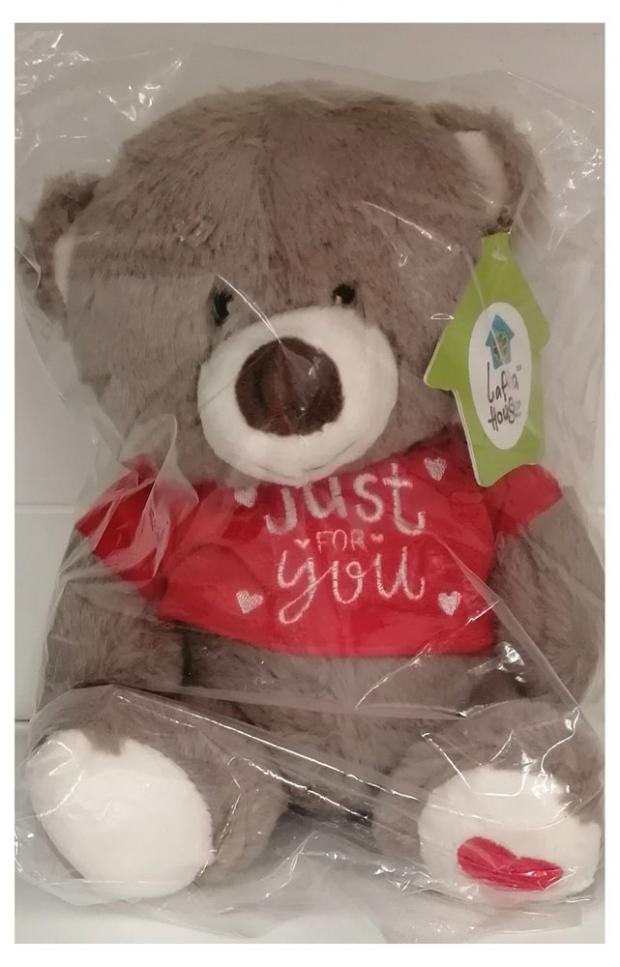 

Игрушка мягкая Lapa House Медведь I Love you, 25 см