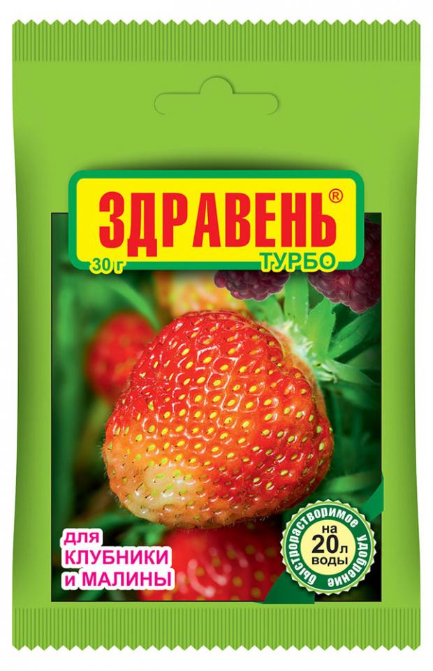 

Удобрение для клубники и малины «Ваше хозяйство» Здравень трубо, 30 г