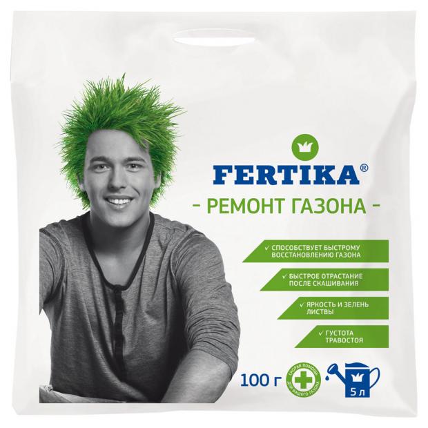 

Удобрение для газонных трав Fertika Ремонт газона, 100 г