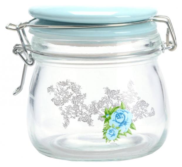 

Банка Milvis Виолетта с замком стекло, 700 мл