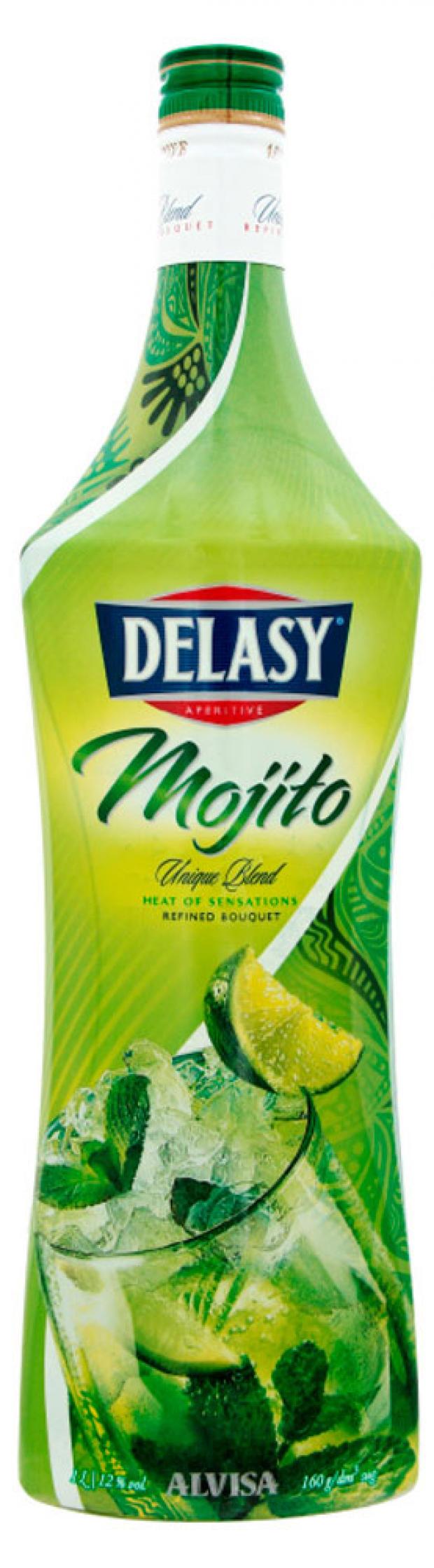 

Коктейль Delasy Mojito белый сладкий Россия, 1 л