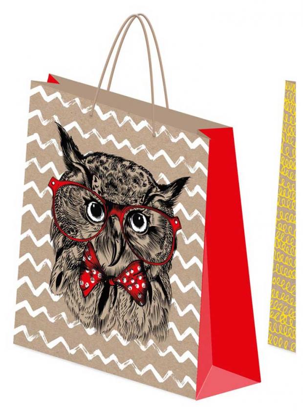 

Сумка бумажная Regalissimi крафт, 20х24х11 см