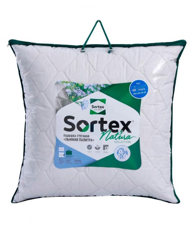 

Подушка стеганая Sortex Natura Льняная палитра, 70x70 см