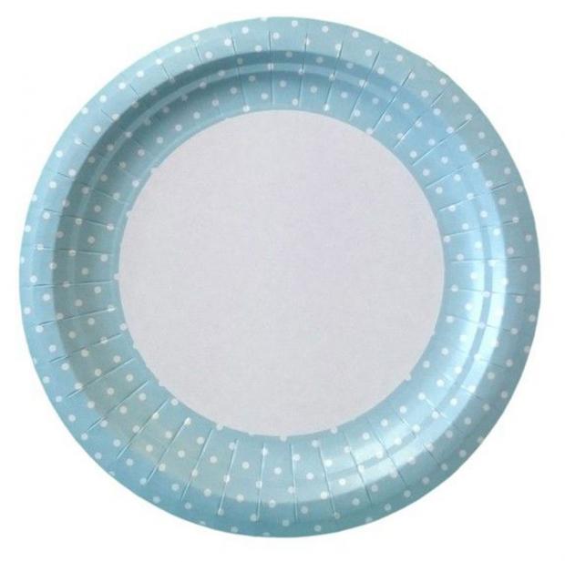 Набор одноразовых тарелок Vitto бумага 23 см 6 шт 77₽