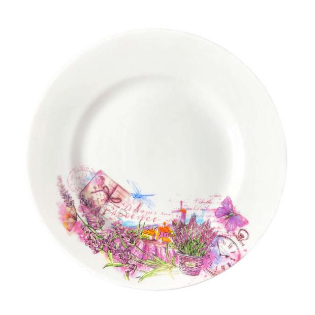 Тарелка десертная Дулевский фарфор Прованс 20 см 71₽