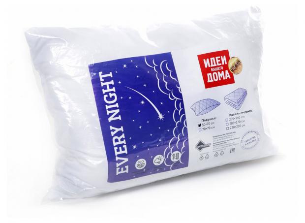 Подушка Идеи Вашего Дома Every Night 70х70 см 400₽