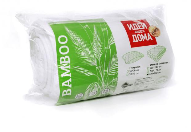 Одеяло евро Идеи Вашего Дома Бамбук 200х220 см 1524₽