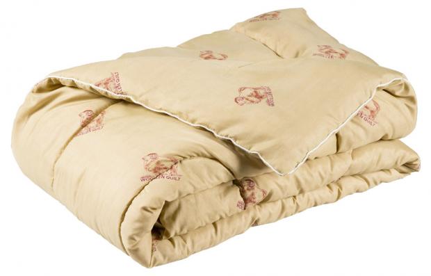 

Одеяло 1,5-спальное WOOLLEN QUILT овечья шерсть, 140х205 см