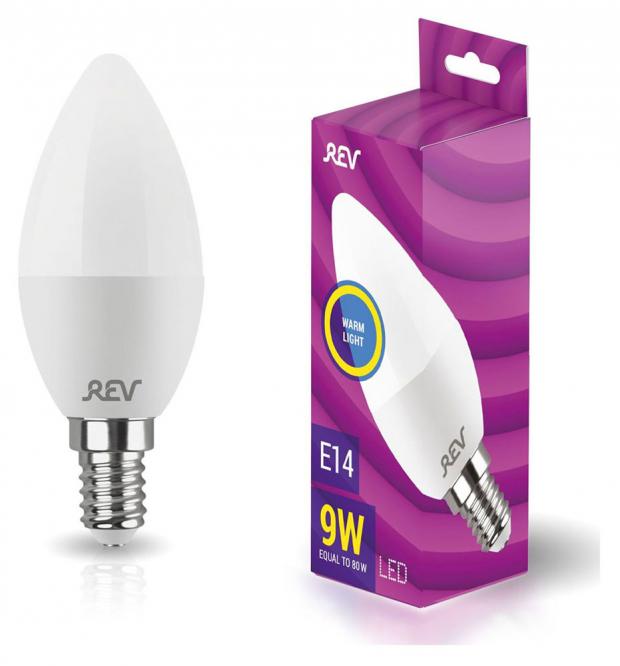 

Лампа светодиодная Rev LED 9-75W E14 теплый свет