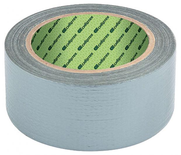 Лента клейкая СибрТех армированная серебро 50 мм x 40 м 219₽