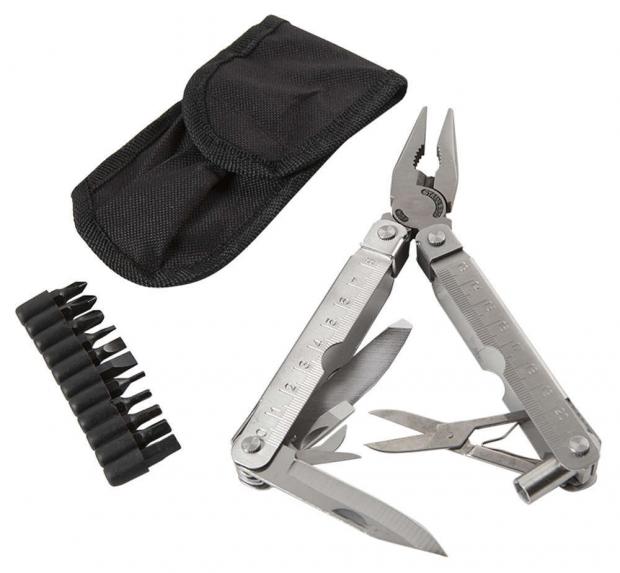 

Мультитул Remiling Multitools со сменными битами 25 функций, 18х6,5 см