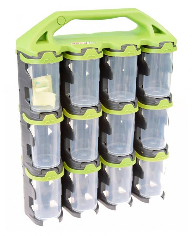 

Органайзер QUESTSYSTEM ORGANIZER Q2 с ручкой на контейнеры, 24 шт