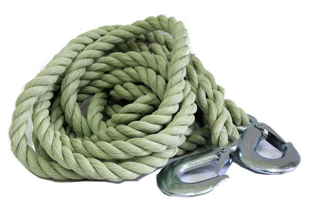 Канат буксировочный Avtovins 2 крюка 7 т 4 м 588₽