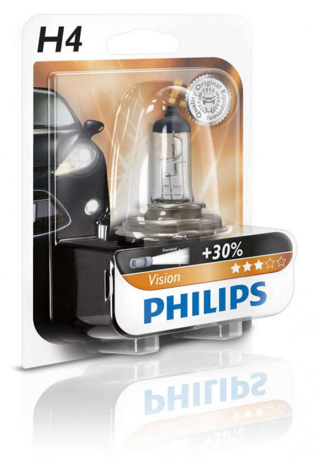 

Лампа головного света Philips Vision Premium H4 12V- 60/55W P43