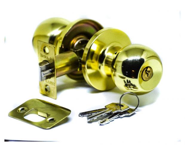 Комплект ручек ЗШ-01 золотистый 656₽