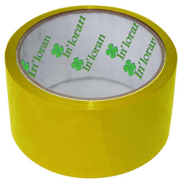 

Лента клейкая In'Loran желтая, 48 мм x 24 м