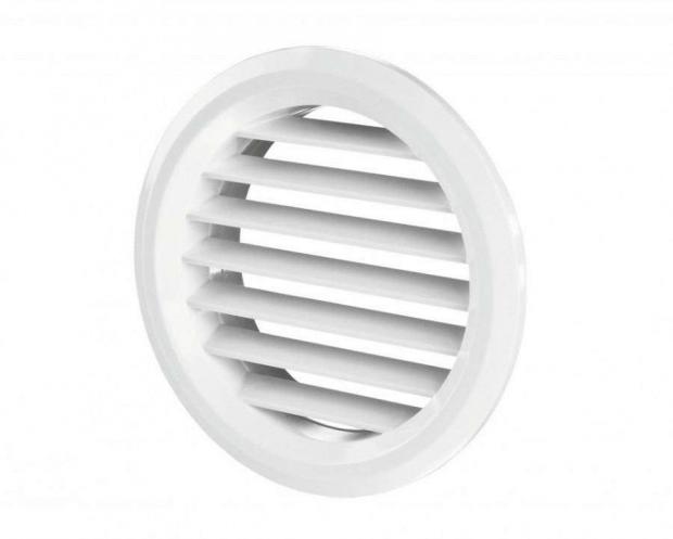 

Решетка вентиляционная 10РК ПВХ, 100 мм