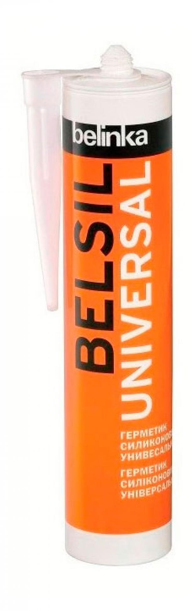 

Герметик Belinka Belsil Universal силиконовый универсальный Белый, 280 мл