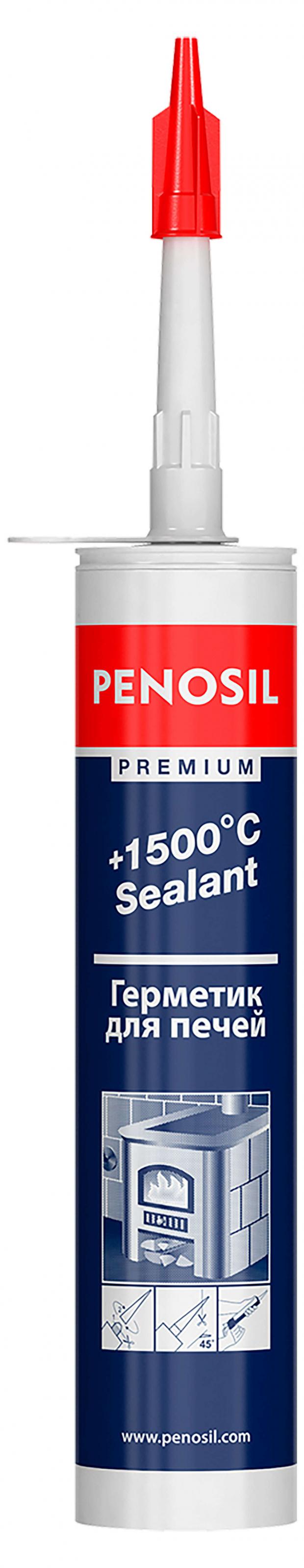 

Герметик Penosil жаро и огнестойкий до 1500 С, 310 мл