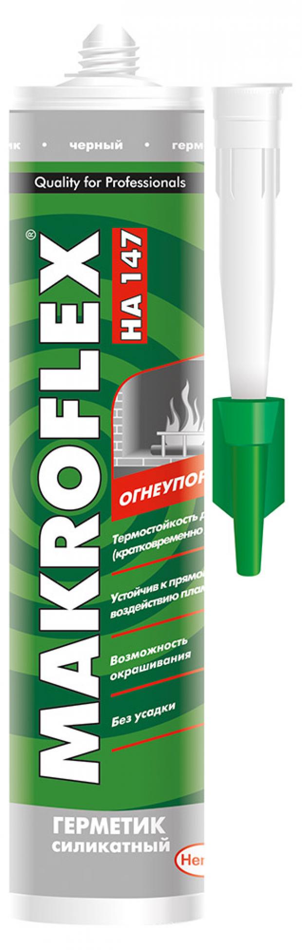 

Герметик MAKROFLEX НА147 силикатный огнеупорный, 300 мл