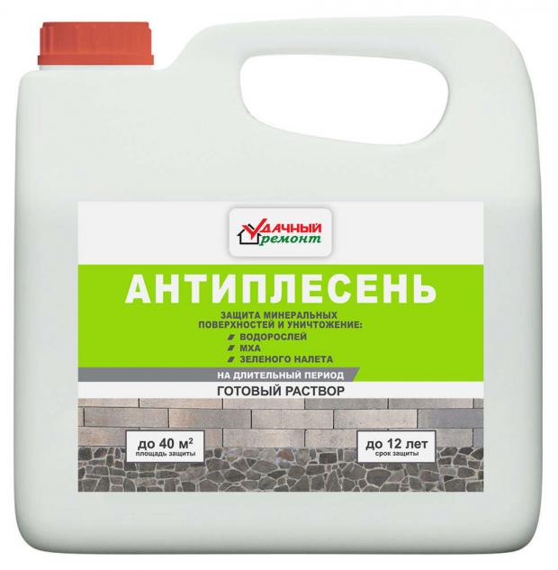

Антиплесень «Удачный Ремонт», 3 л