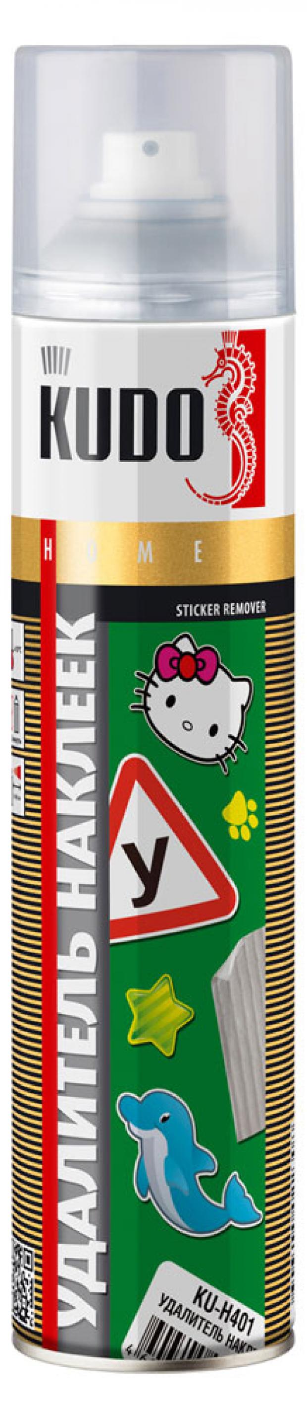 Удалитель наклеек KUDO аэрозоль 400 мл 292₽