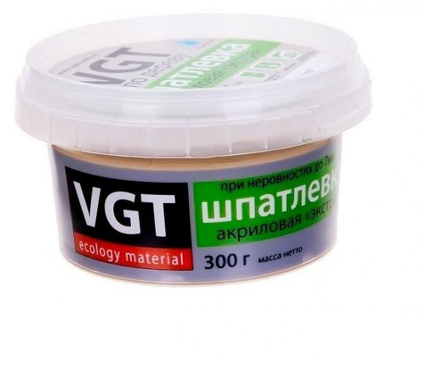 

Шпатлевка VGT по дереву Экстра акриловая бук, 300 г