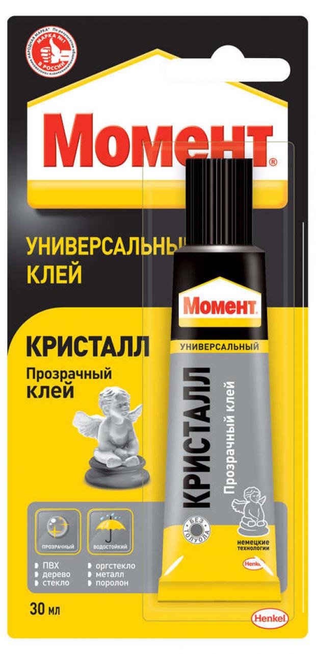 Клей Момент Кристалл 30 мл 74₽