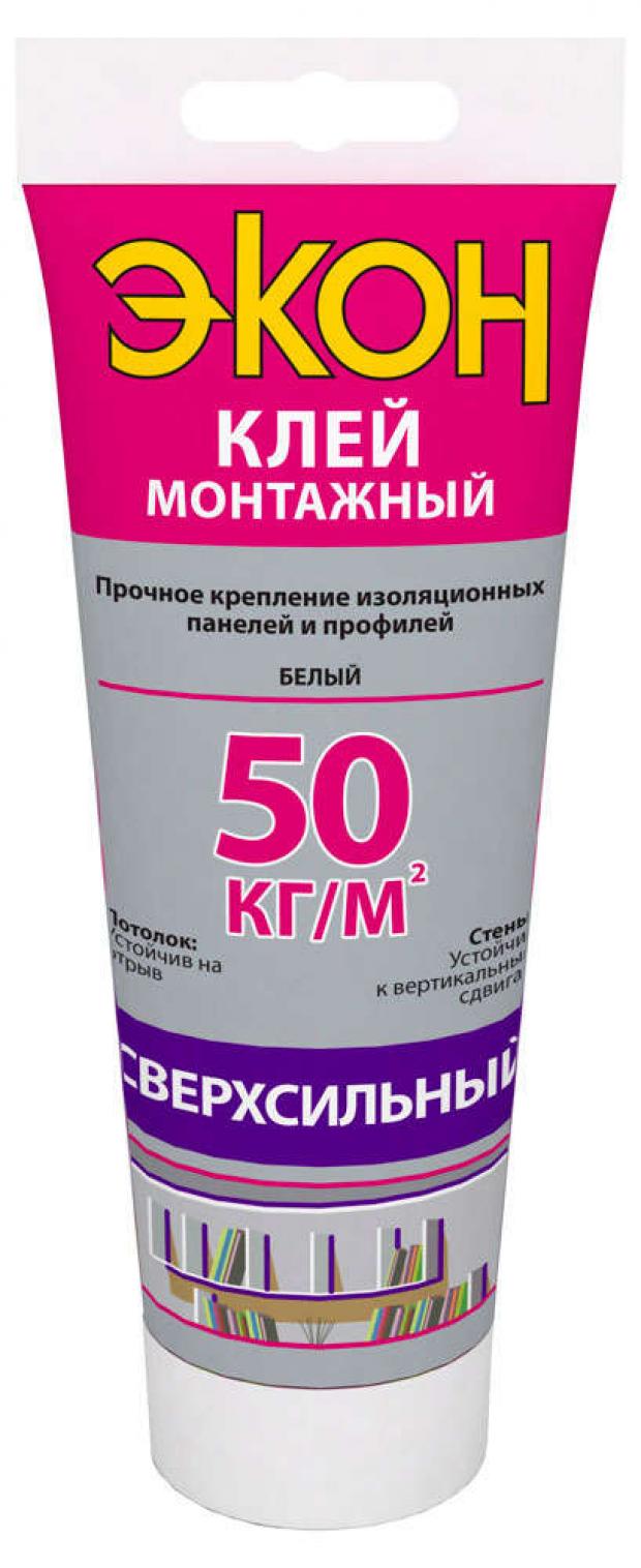Клей монтажный Экон сверхсильный 200 г 130₽