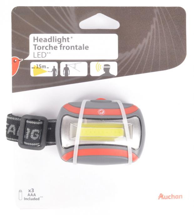 

Фонарик налобный Auchan Красная Птица