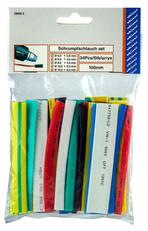 Термоизоляция для проводов duwi 34 шт 58₽