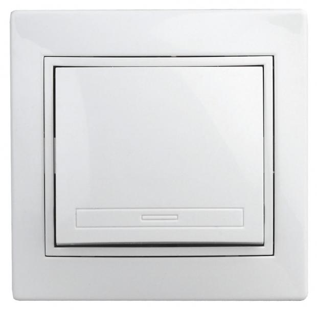 Выключатель Intro Plano 1-101-01 10А-250В СУ 75₽