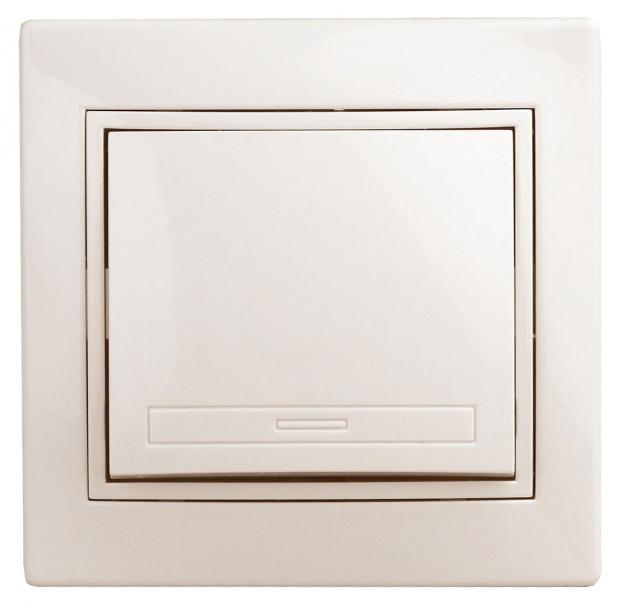 Выключатель Intro Plano 1-101-02 10А-250В СУ 75₽