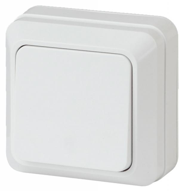 Выключатель Intro Quadro 2-101-01 10А-250В ОУ 55₽