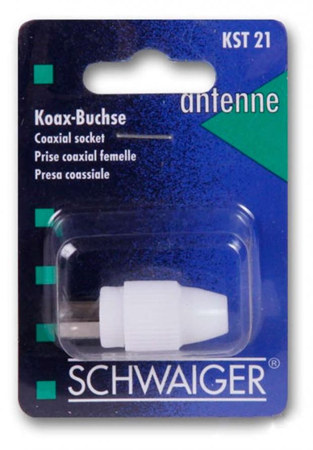 

Штекер для TV кабеля Schwaiger Jack K21