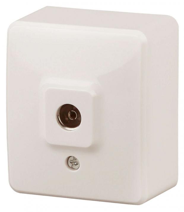 Розетка TV Эра одиночная 11-3201-02 ОУ IP20 173₽
