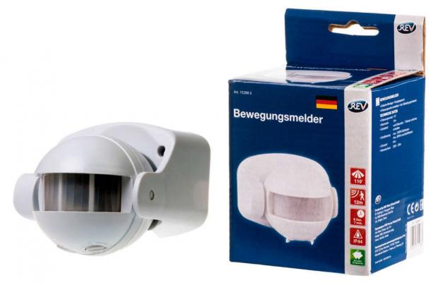 

Датчик движения REV 110 12м IP44 белый