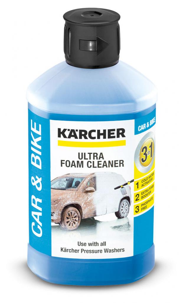 

Автошампунь Karcher Ultra Foam Cleaner 3 в 1, 1 л