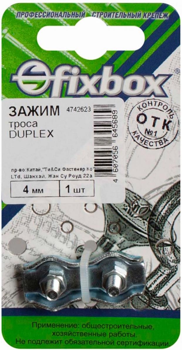 

Зажим троса Fixbox Duplex 4 мм, 1 шт