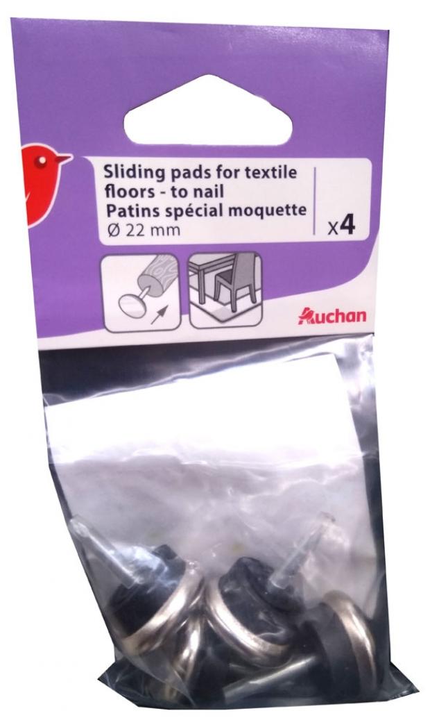 Подкладки защитные АШАН на гвозде 22 мм 4 шт 57₽