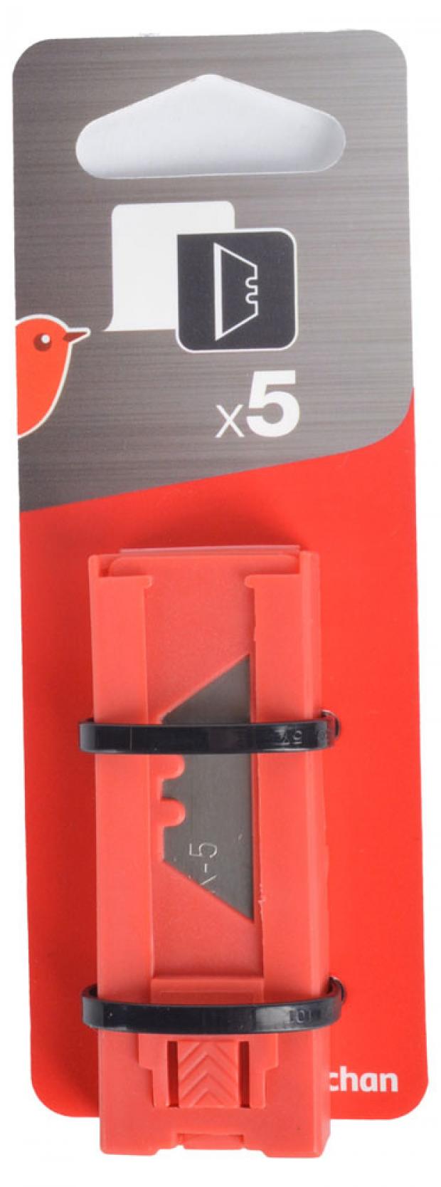 

Набор сменых лезвий Auchan Красная Птица, 5 шт