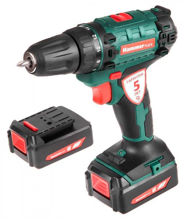

Дрель аккумуляторная Hammer Flex ACD12LI 12 В