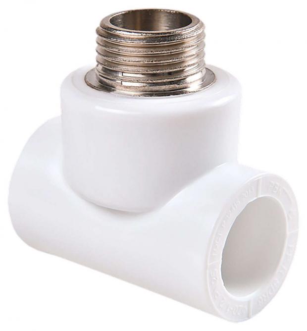 

Тройник комбинированный «РВК» наружная резьба D20-1/2х20