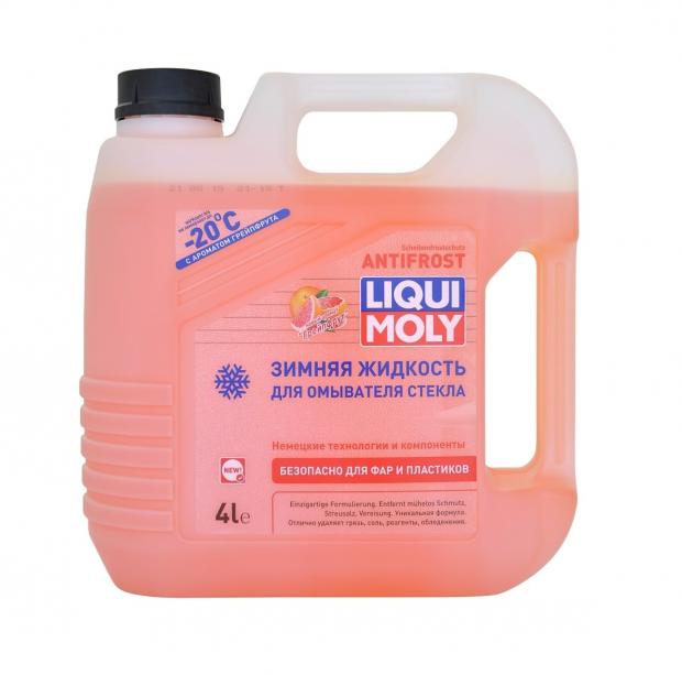 

Жидкость стеклоомывателя Liqui Moly Грейпфрут -20C , 4 л