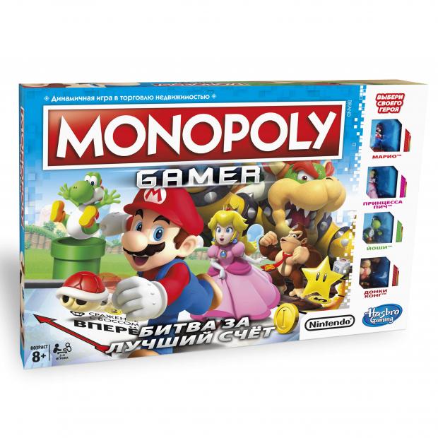 

Настольная игра Монополия Hasbro Геймер