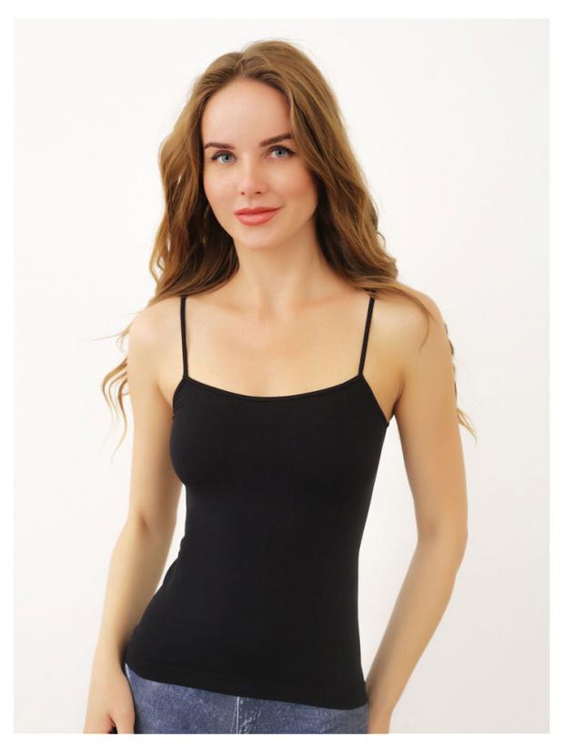 

Майка женская SeamlessFLEX Canotta черная, р.4-L/XL