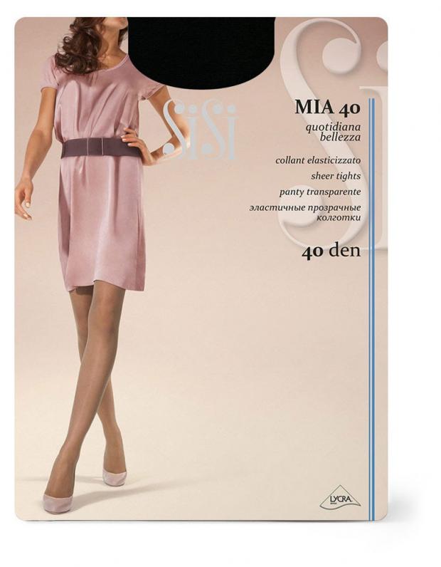 

Колготки SiSi Mia 40 nero, размер 5