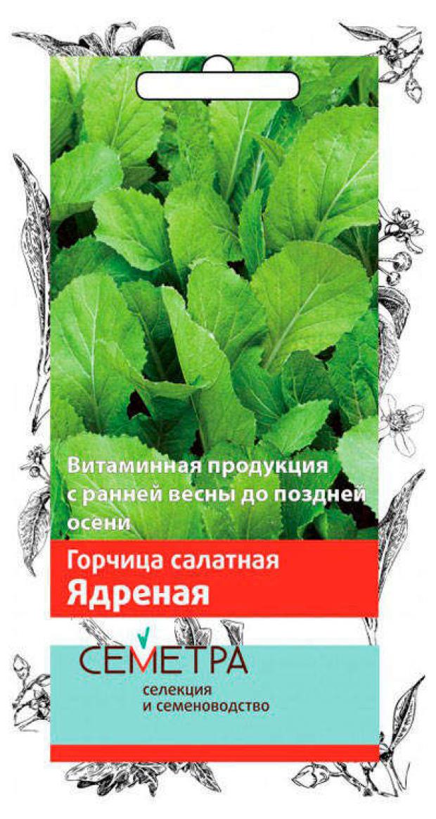 

Семена Горчица «Поиск» Салатная ядреная, 1 г