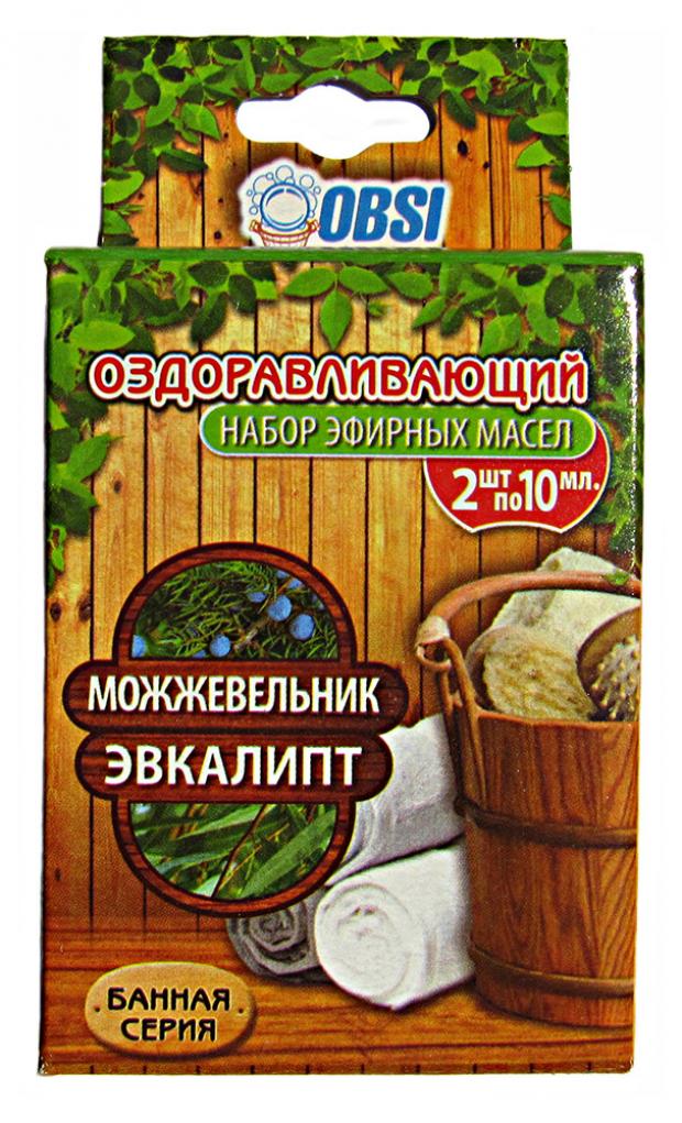 Набор эфирных масел OBSI Оздоравливающий 10 мл 2 шт 141₽